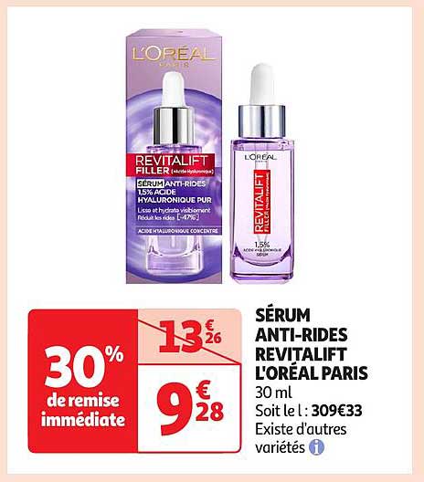 SÉRUM ANTI-RIDES REVITALIFT L'OREAL PARIS