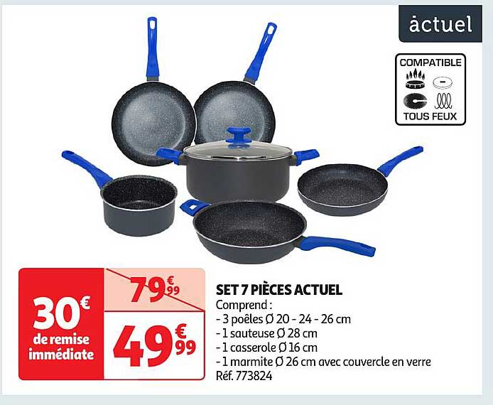 SET 7 PIÈCES ACTUEL