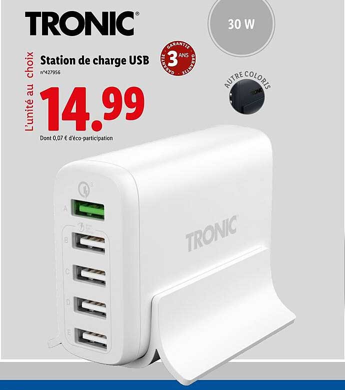 Station de charge USB
