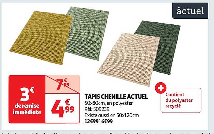 TAPIS CHENILLE ACTUEL