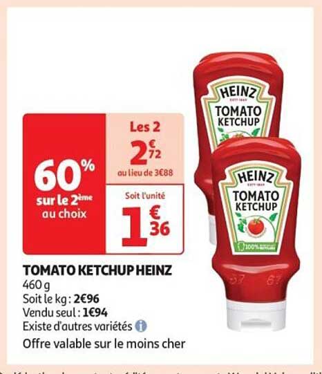 TOMATO KETCHUP HEINZ