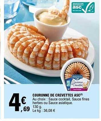 COURONNE DE CREVETTES ASC™