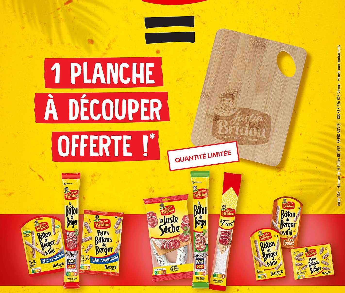 1 PLANche À DÉCOUPER OFFERTE !