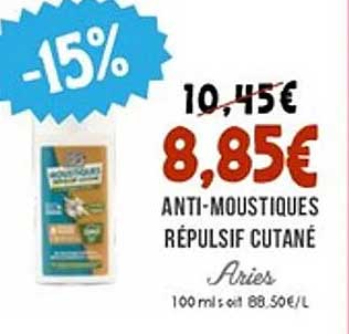 ANTI-MOUSTIQUES RÉPULSIF CUTANÉ