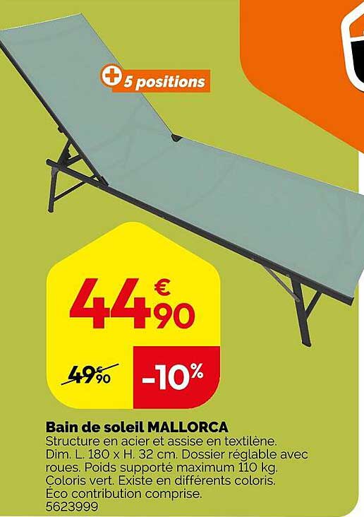 Bain de soleil MALLORCA