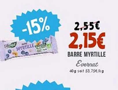 BARRE MYRTILLE