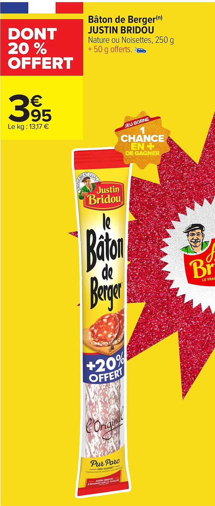 Bâton de Berger(n) JUSTIN BRIDOU
