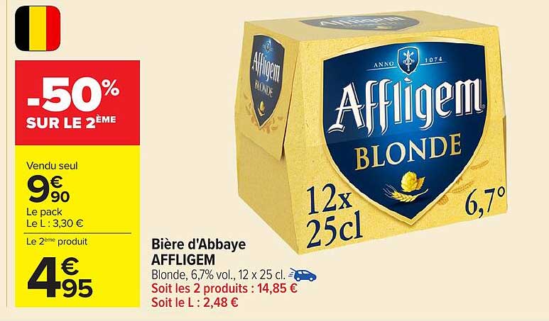 Bière d'Abbaye AFFLIGEM