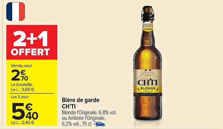 Bière de garde CH'TI