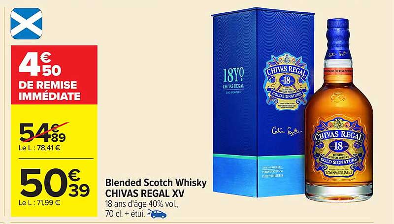 Blended Scotch Whisky CHIVAS REGAL XV