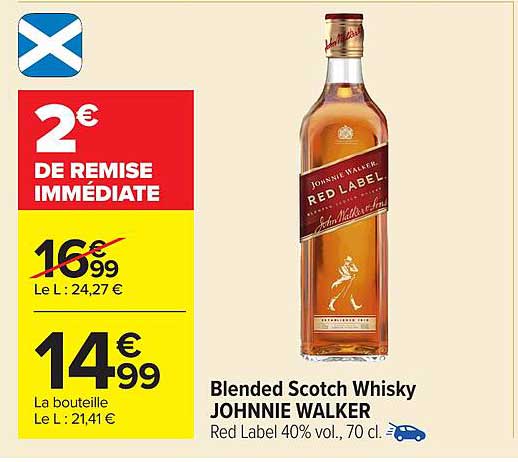 Blended Scotch Whisky JOHNIE WALKER