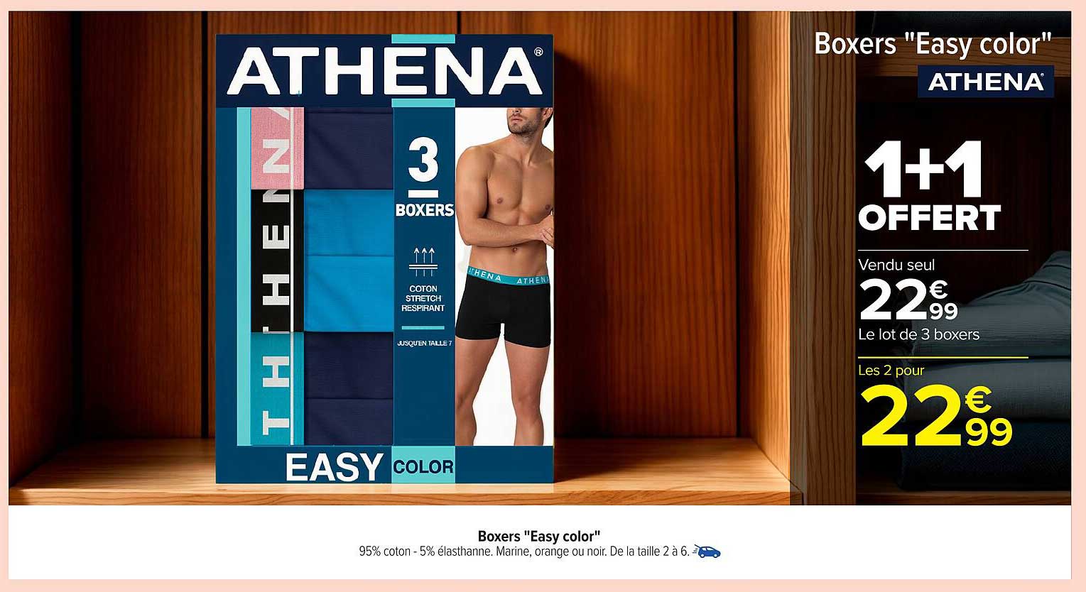 Boxers "Easy color"