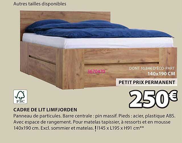 CADEAU DE LIT LIMFJORDEN