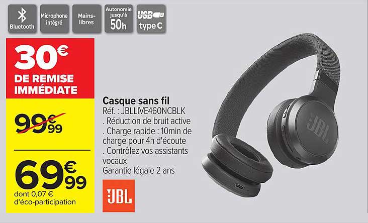 Casque sans fil