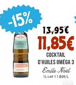 Cocktail d'Huiles Oméga 3