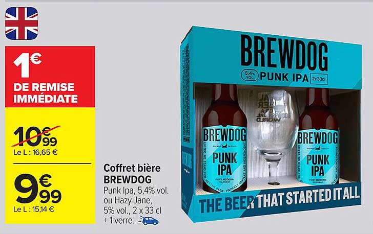 Coffret bière BREWDOG