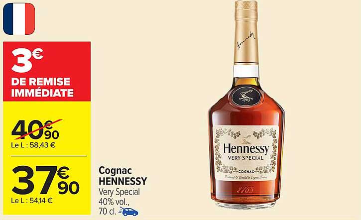 Cognac HENNESSY Very Special