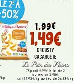 Crousty Cacahuète
