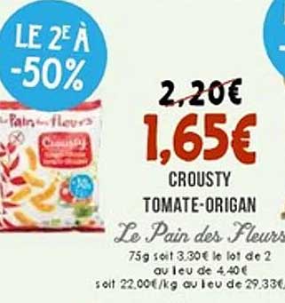 Crousty Tomate-Origan
