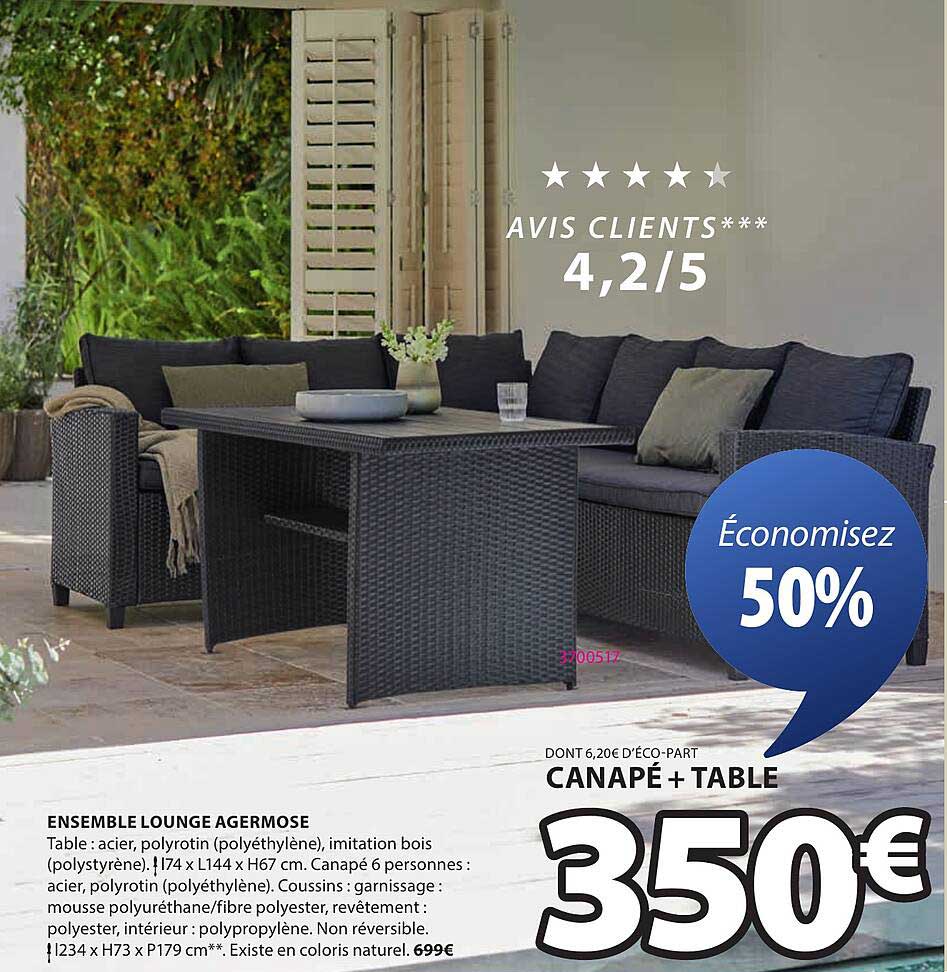 ENSEMBLE LOUNGE AGERMOSE