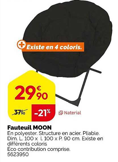 Fauteuil MOON