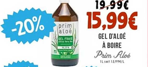 GEL D’ALOE À BOIRE