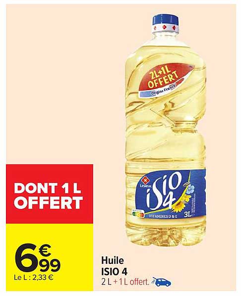 Huile ISIO 4 3L
