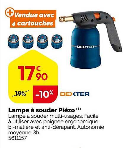 Lampe à souder Piézo