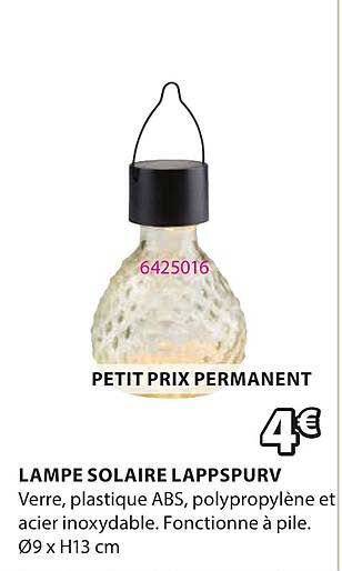 LAMPE SOLAIRE LAPPSPURV