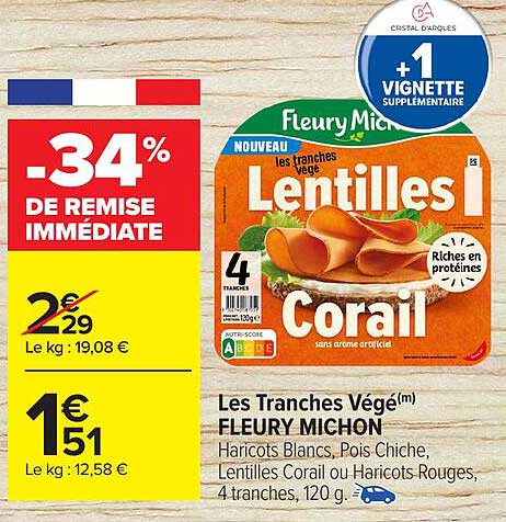 Les Tranches Végé(m) FLEURY MICHON