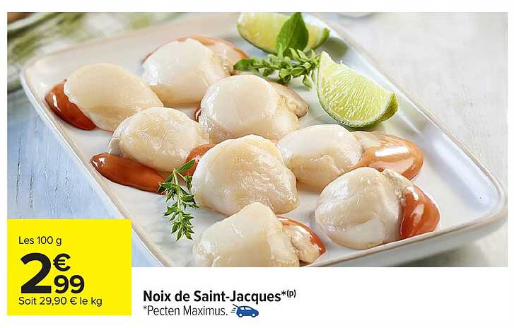 Noix de Saint-Jacques*(P)