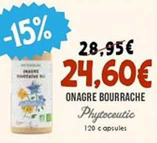 Onagre Bourrache Phytocéutic