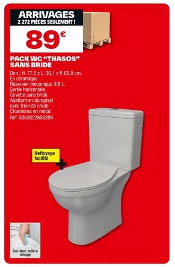 PACK W/C “THASOS” SANS BRIDE