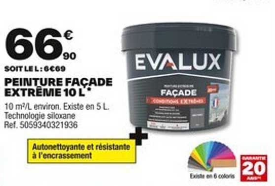 PEINTURE FAÇADE EXTRÊME 10 L*