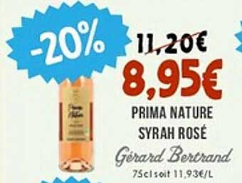Prima Nature Syrah Rosé