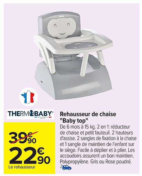 Rehausseur de chaise "Baby top"