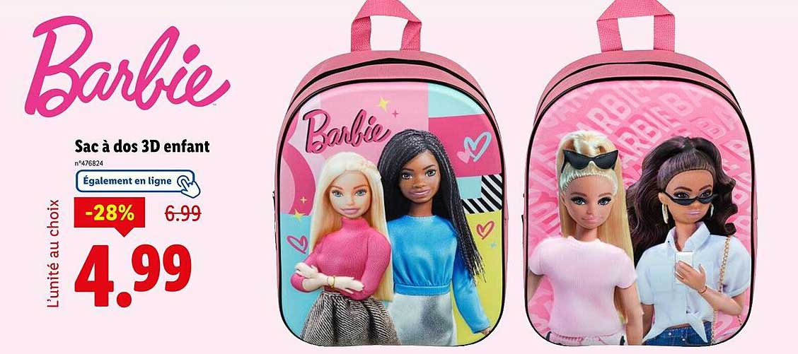 Sac à dos 3D enfant