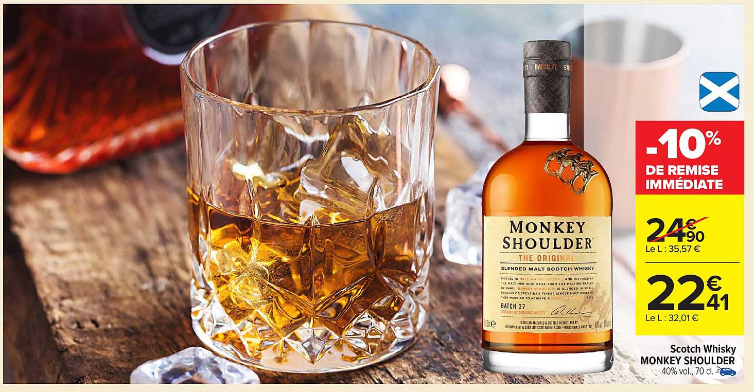 Scotch Whisky MONKEY SHOULDER