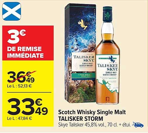 Scotch Whisky Single Malt TALISKER STORM