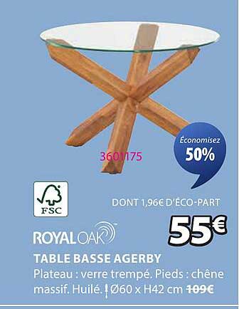 TABLE BASSE AGERBY