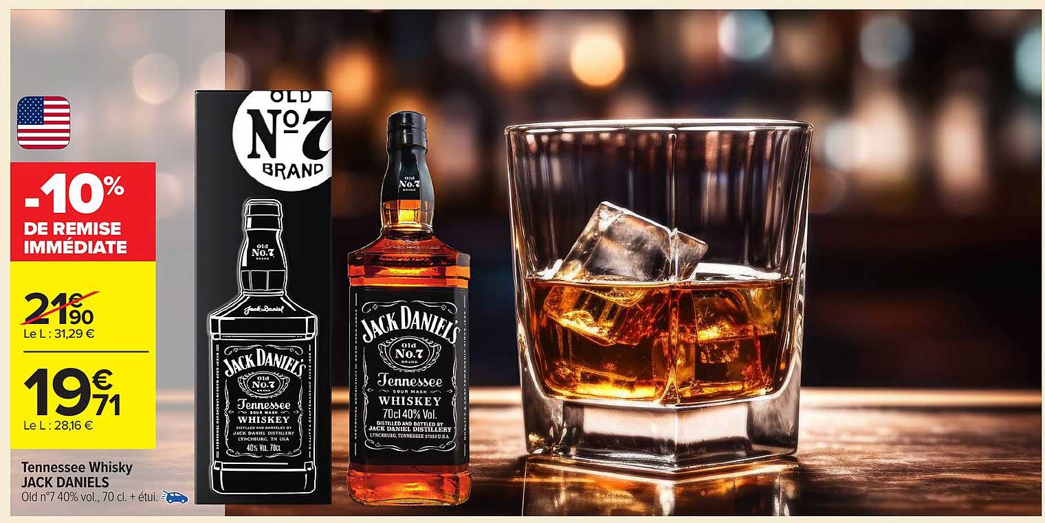 Tennessee Whisky JACK DANIELS