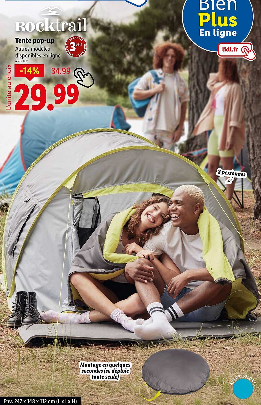 Tente pop-up