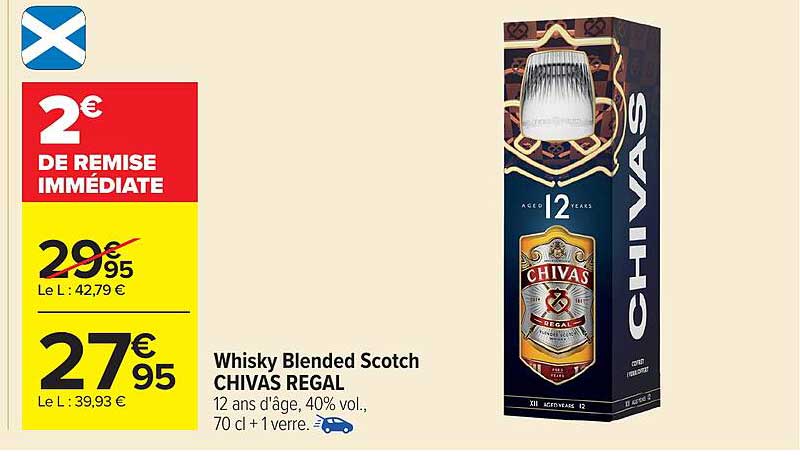Whisky Blended Scotch CHIVAS REGAL