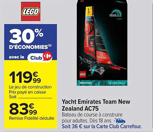 Yacht Emirates Team New Zealand AC75