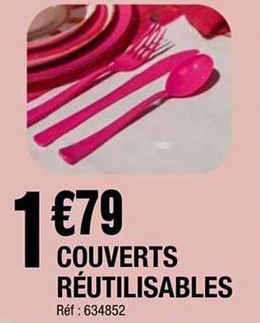 1 €79 COUVERTS RÉUTILISABLES