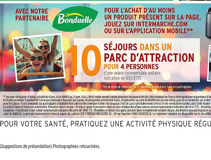 10 SÉJOURS DANS UN PARC D'ATTRACTION POUR 4 PERSONNES