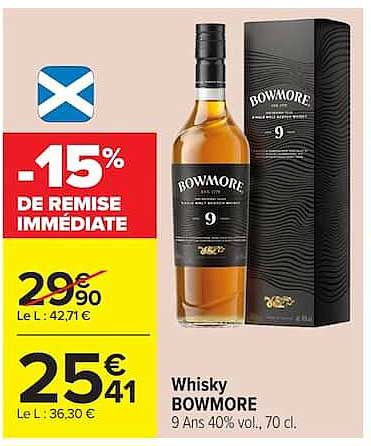 -15% DE REMISE IMMÉDIATE