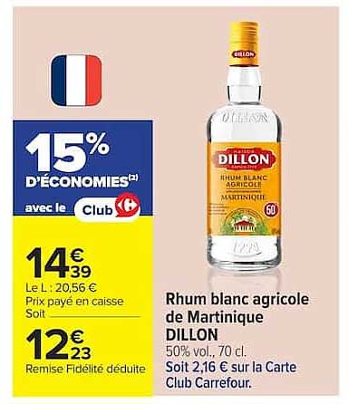 15% D'ÉCONOMIES avec le Club Carrefour