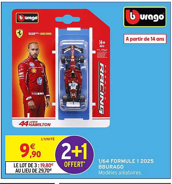 1/64 FORMULE 1 2025 BBURAGO