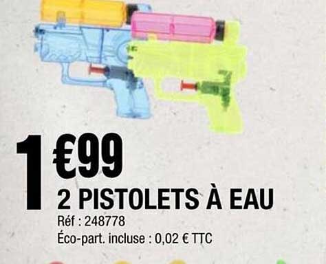2 PISTOLETS À EAU